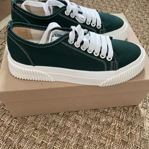 Green AMI platform sneakers (brand new) - Picture 2 of 4